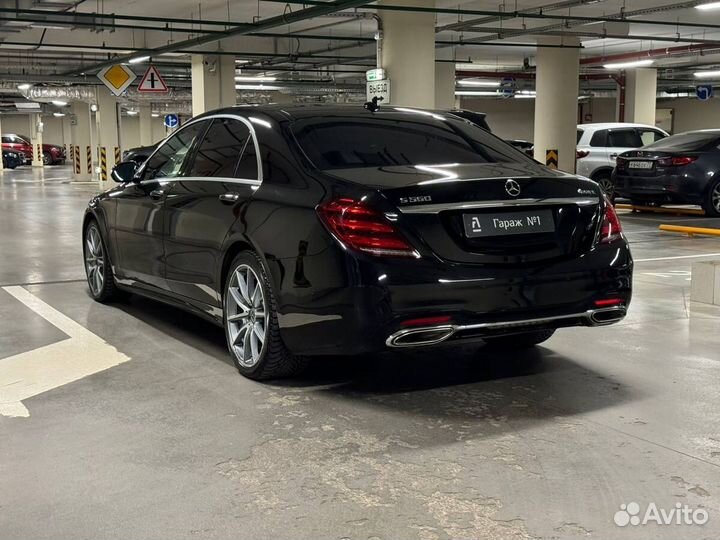 Mercedes-Benz S-класс 4.0 AT, 2018, 94 000 км