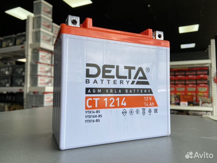 Аккумулятор Delta ст 1214 14Ah