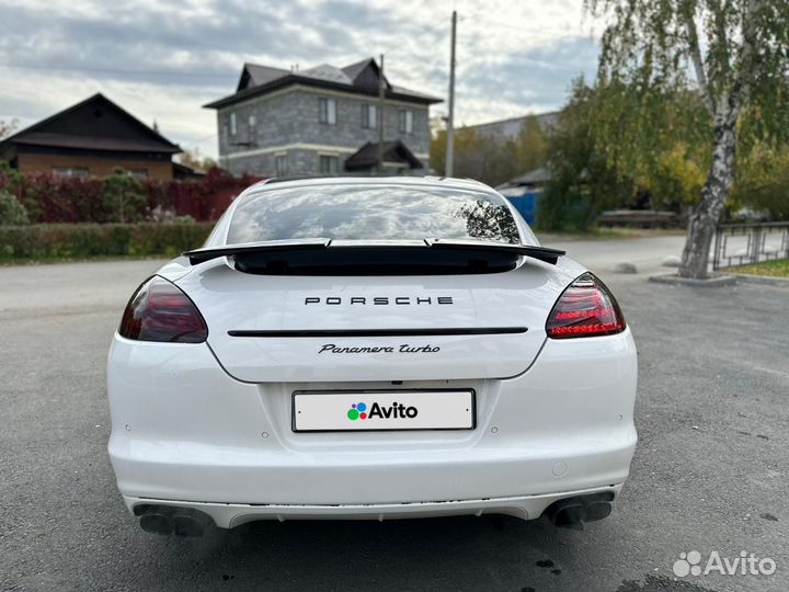 Porsche Panamera Turbo 4.8 AMT, 2009, 166 000 км