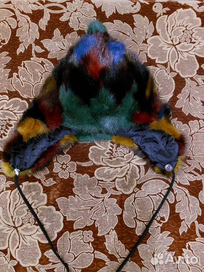 Шапочка для девочки зима