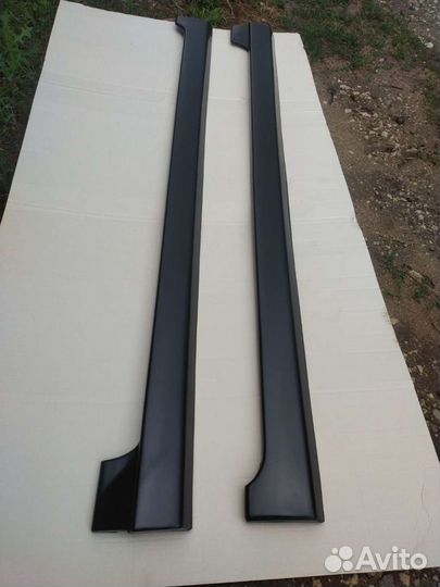 Накладки на пороги ford focus 2 абс пластик