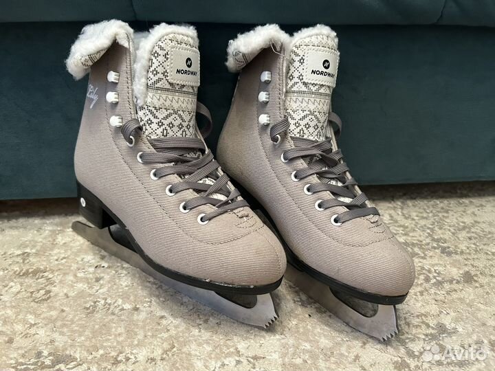 Коньки женские nordway lily 37 р