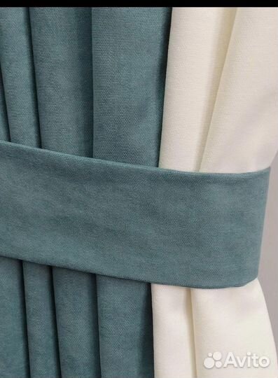 Комбинированные готовые шторы в наличии