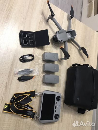 Квадрокоптер dji mavic air 2s, RC, fly more combo