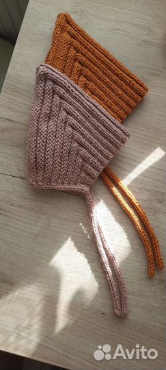 Шапка детская, чепчик детский, набор шапка, снуд