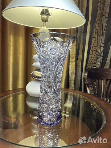 Хрустальная ваза