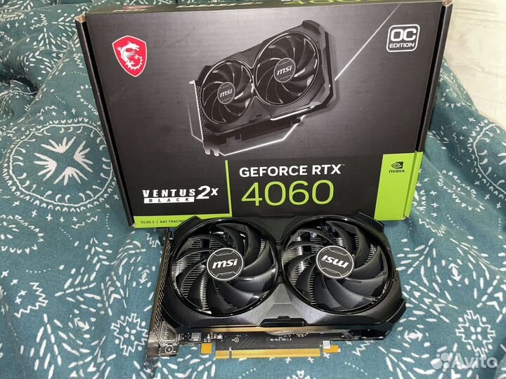 Видеокарта MSI geforce rtx 4060