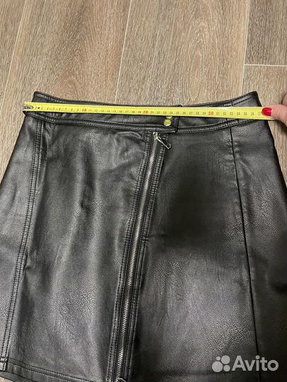 Кожаная юбка