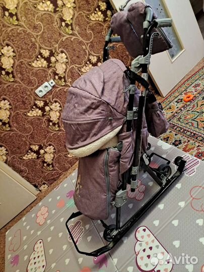 Коляска санки