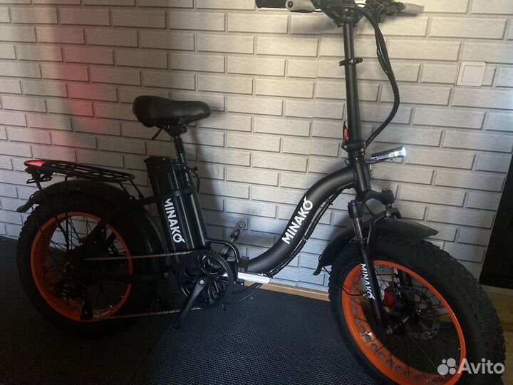 Электровелосипед новый minako f11 500w