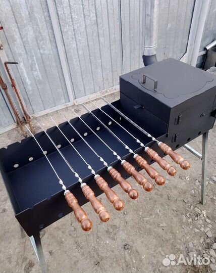 Мангал с подказанником