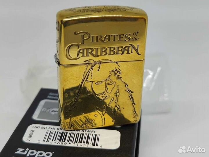 Зажигалка zippo armor пираты карибского моря