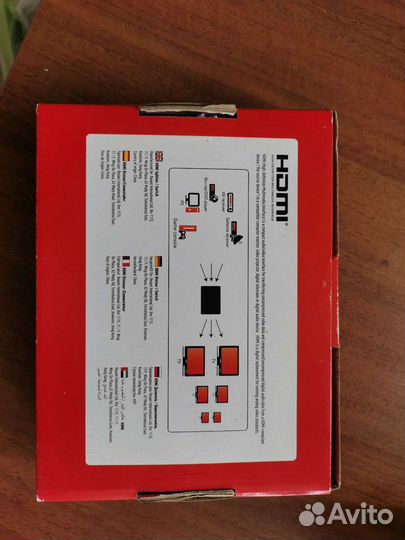 Делитель сигнала сплиттер rexant