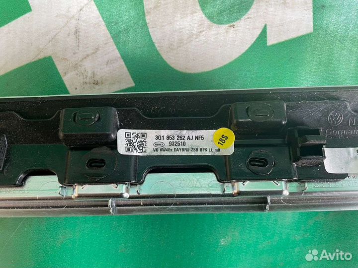 Дефлектор volkswagen passat b8