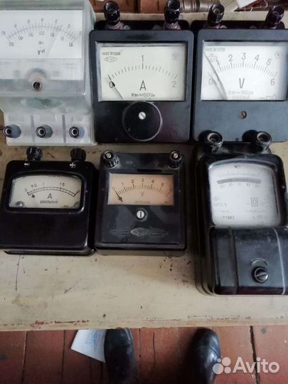 Амперметры, вольтметры