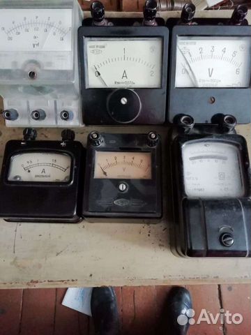 Амперметры, вольтметры