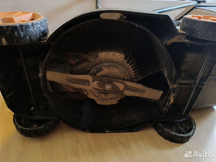 Газонокосилка электрическая patriot бу