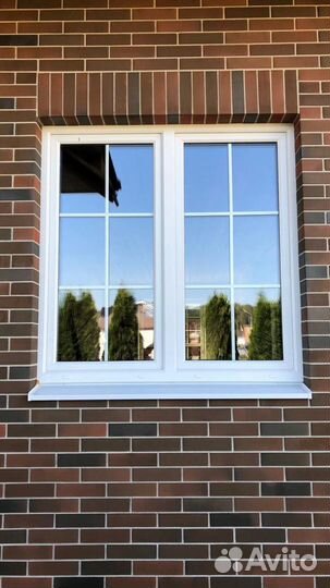 Пластиковые окна veka(двухстворчатые)