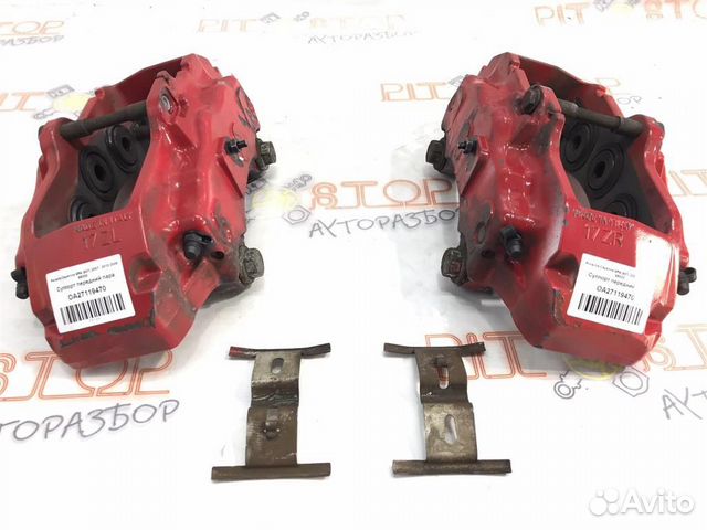 Суппорт передний пара Porsche Cayenne 9PA (957) 2