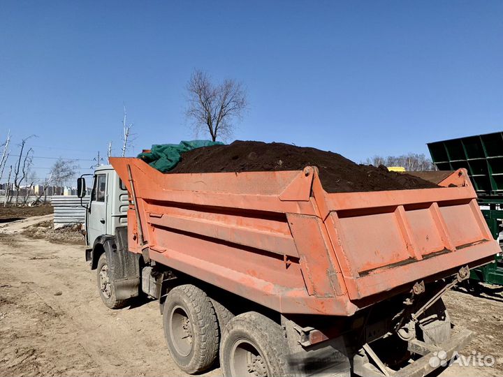 Чернозем Грунт Навоз Смесь Торф от 5м3