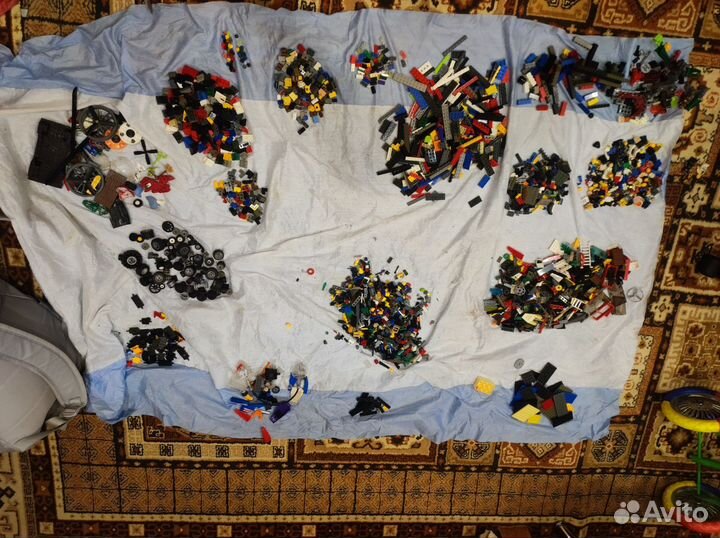 Lego oгромный пакет