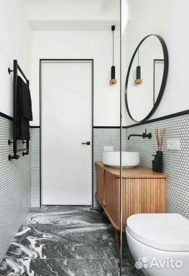 Скрытые двери межкомнатные под отделку