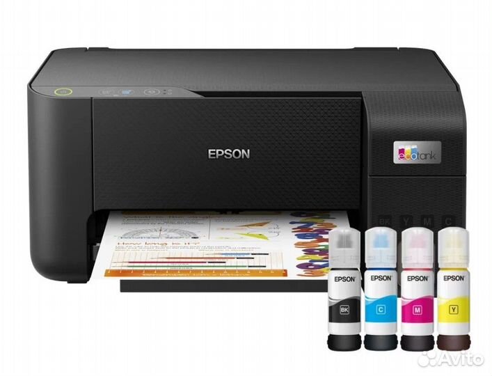 Мфу Струйный принтер Epson L3218, сканер