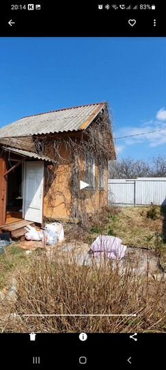 Дом 20 м² на участке 9 сот.