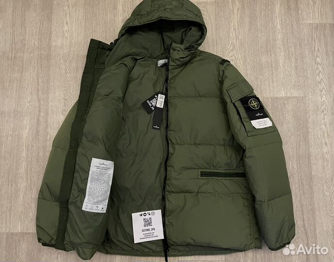 Пуховик Stone Island Crinkle Reps R-NY XL