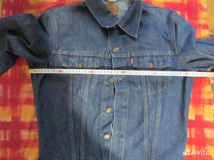 Джинсовая куртка levis винтаж Франция 1979 год раз
