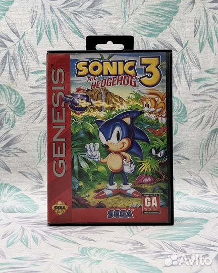 Sonic the Hedgehog 3 для Sega Genesis
