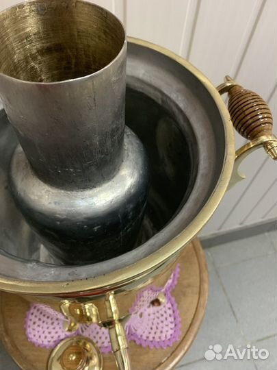 Самовар угольный на дровах 6-7 л Захряпин