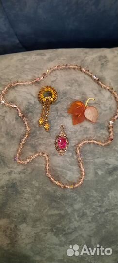 Брошь, кулон винтаж СССР