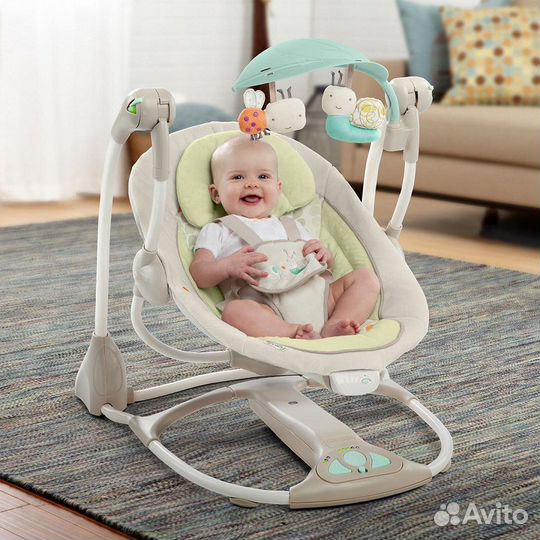 Прокат Электронные качели Bright Starts InGenuity