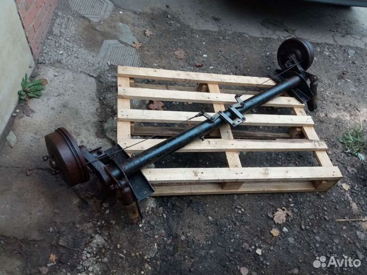 Балка с тормозами для прицепов