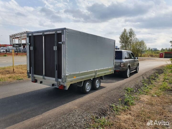 Прицеп Саранский под два снегохода