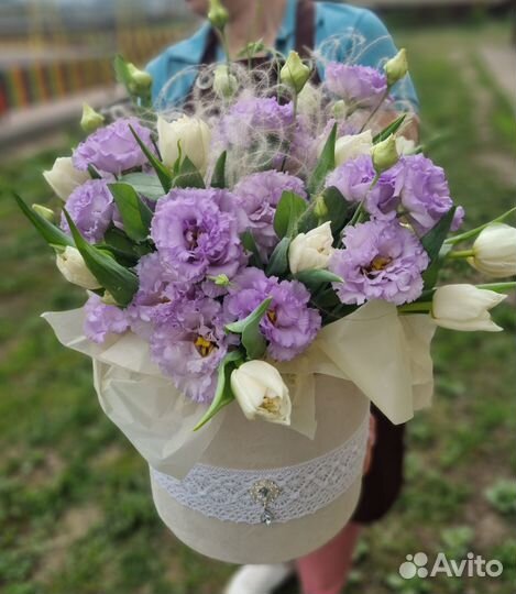 Живые цветы букеты