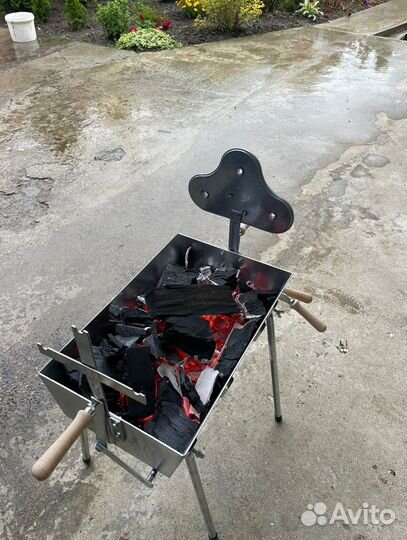 Мангал барбекю автоматический
