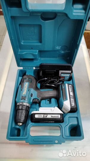 Шуруповёрт Makita DF488DWE 18V Li-ion (Оригинал)