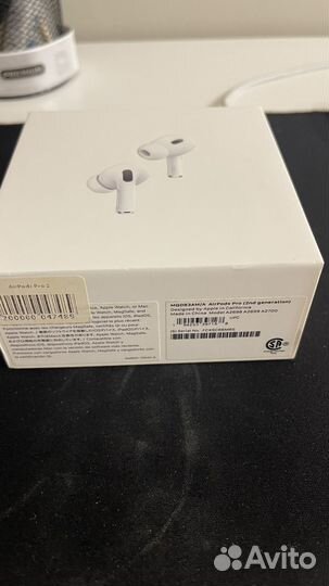 Левый наушник airpods pro 2 и кейс