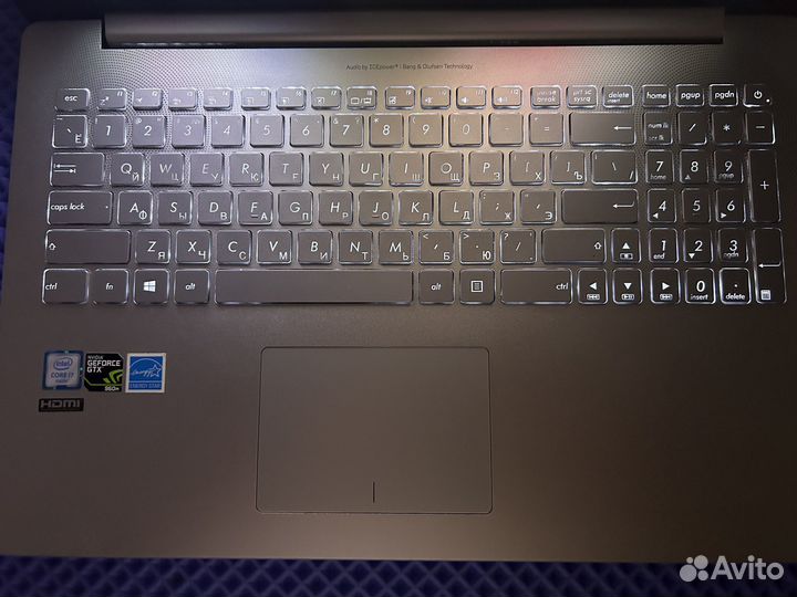 Игровой Asus zenbook Pro i7