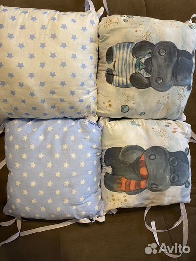 Бортики в кроватку