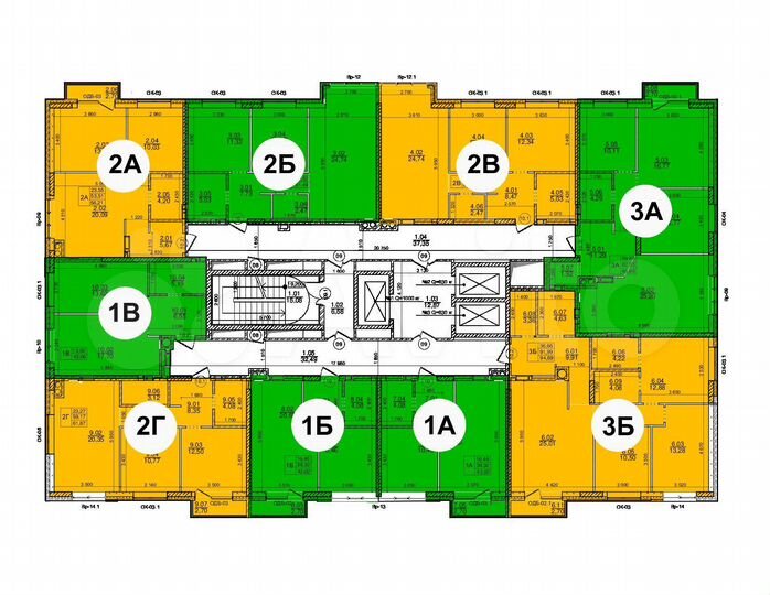 3-к. квартира, 84,8 м², 18/23 эт.