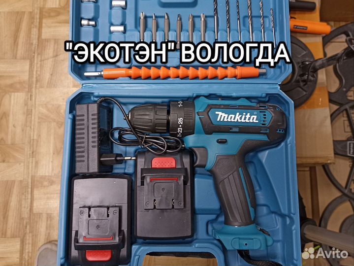 Шуруповерт makita новый 18v