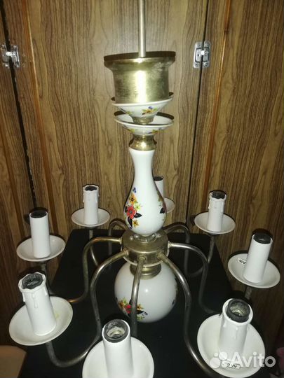 Лампа - светильник, СССР, люстра, торшер