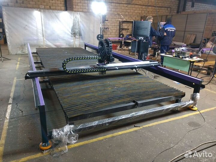 Станок плазменной резки металла с чпу 2х6 м