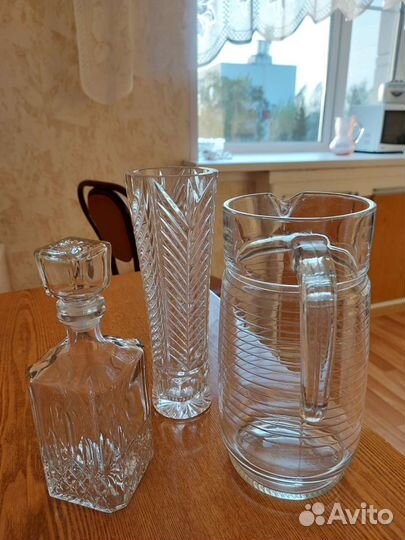 Кувшин стекло СССР