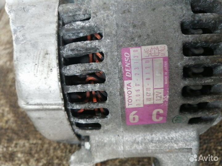 Генератор Toyota Ractis SCP100 2SZ