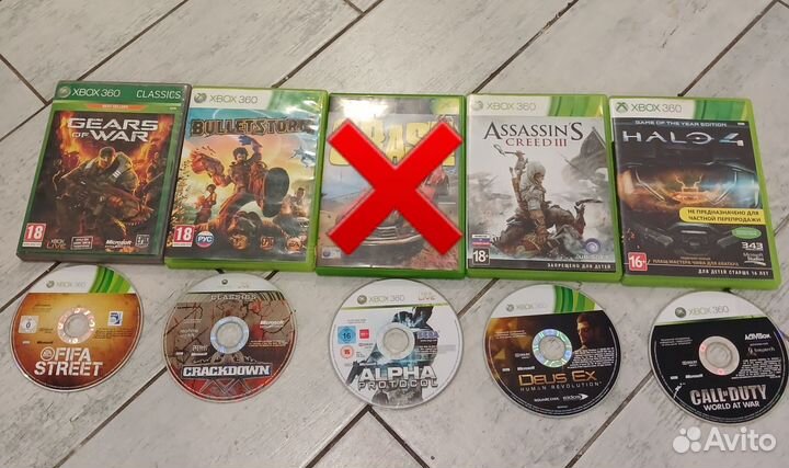 Лицензионные диски для xbox 360