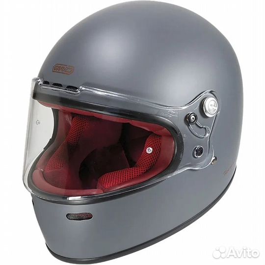 Garibaldi G07X Fiberglass full face helmet matt gr